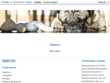 Tablet Screenshot of habitavet.com